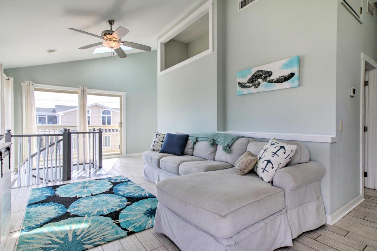 Idyllic South Bethany Home With Private Beach Access เบทานีบีช ภายนอก รูปภาพ